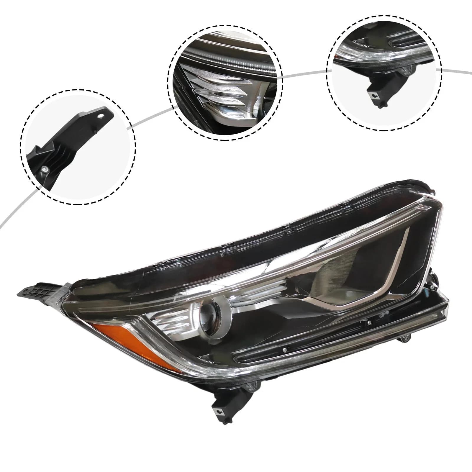 2017–2022 Honda CR-V Halogen Headlights Pair