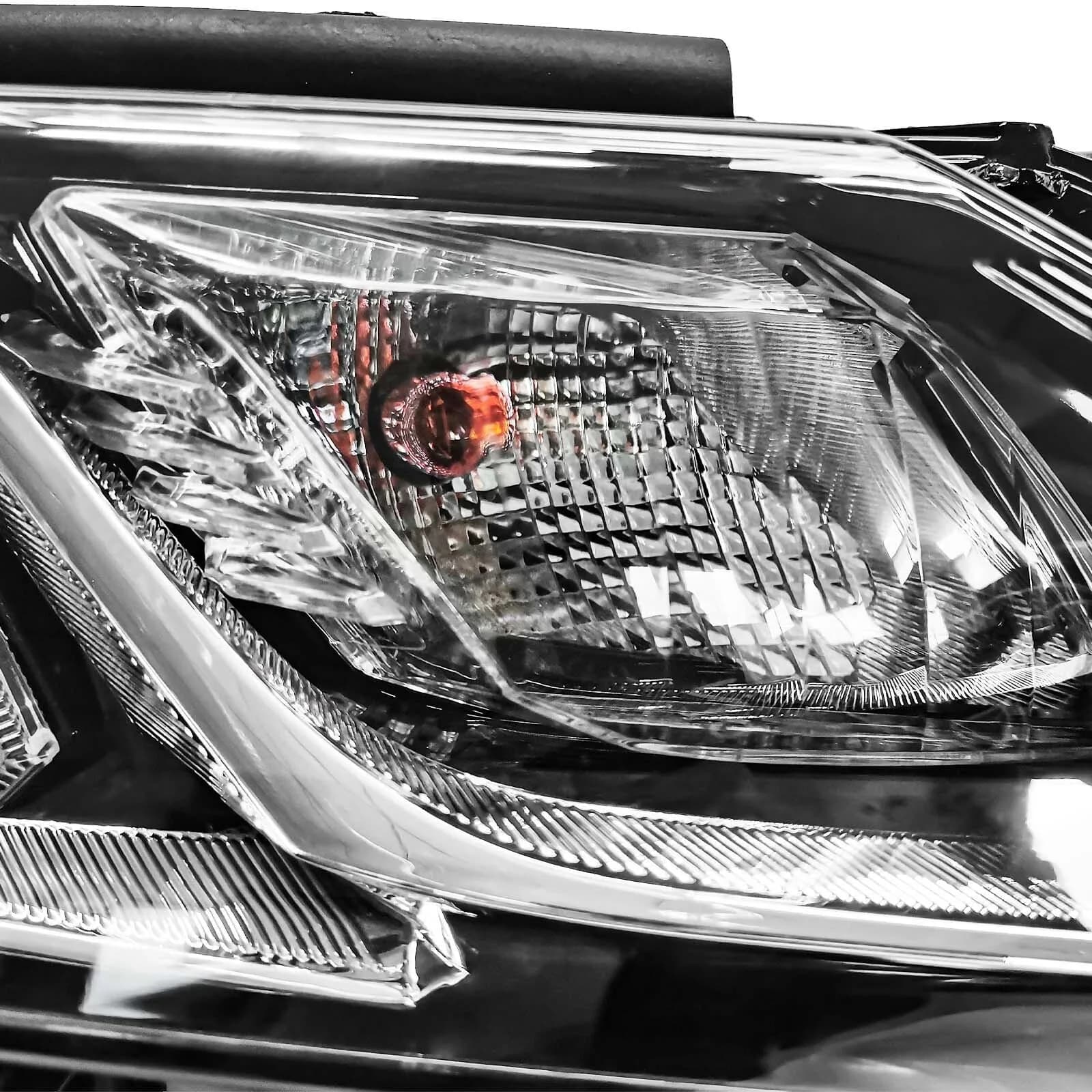 2018–2022 Toyota Camry Halogen Headlights Pair — Chrome